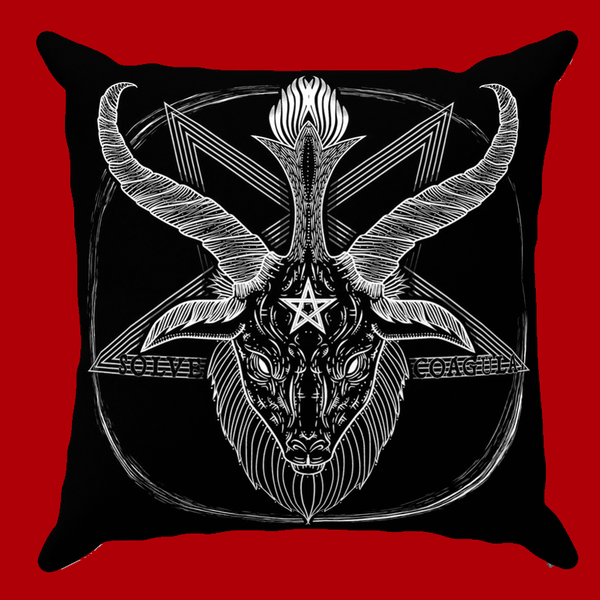 Staromay Throw Pillows Covers Cushion Case Gothic Burning Church Flash  Tattoo Dotwork Alchemy Satanism Arson Blackwork Blaze Burn Chapel Design  Cotton