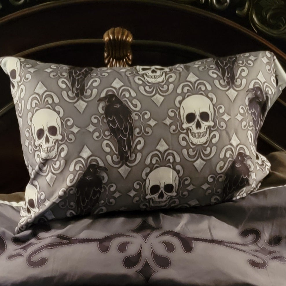 Skeleton Cushion, Gothic Cushion, Gothic Pillows