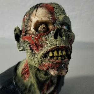 Tabletop & Statuary, RETAILONLY, Zombies, gothic home decor, gothic decor, goth decor, Zombie Bust, darkothica