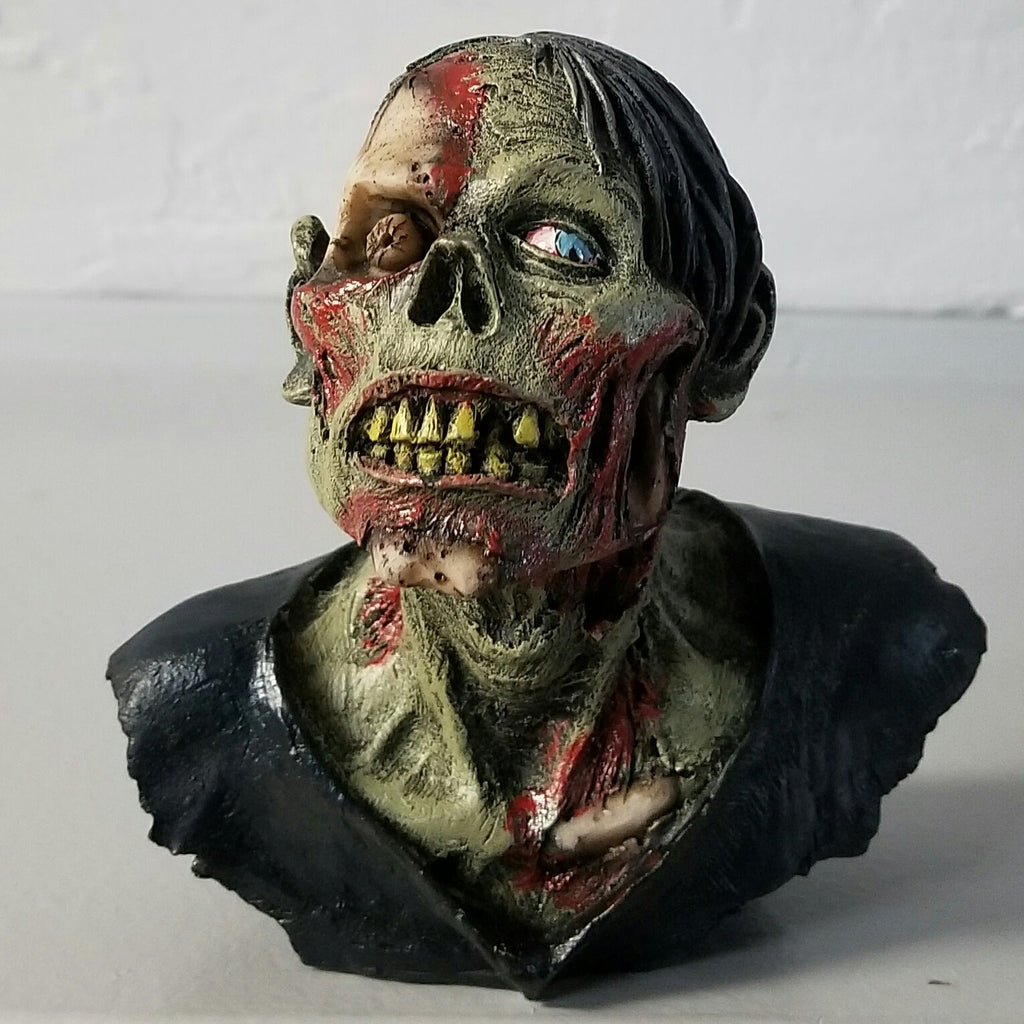 Tabletop & Statuary, RETAILONLY, Zombies, gothic home decor, gothic decor, goth decor, Zombie Bust, darkothica